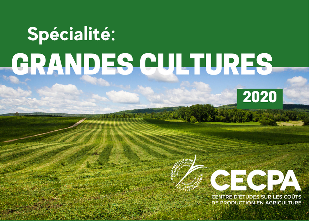 Informations complémentaires : SPÉCIALITÉ : GRANDES CULTURES 2020